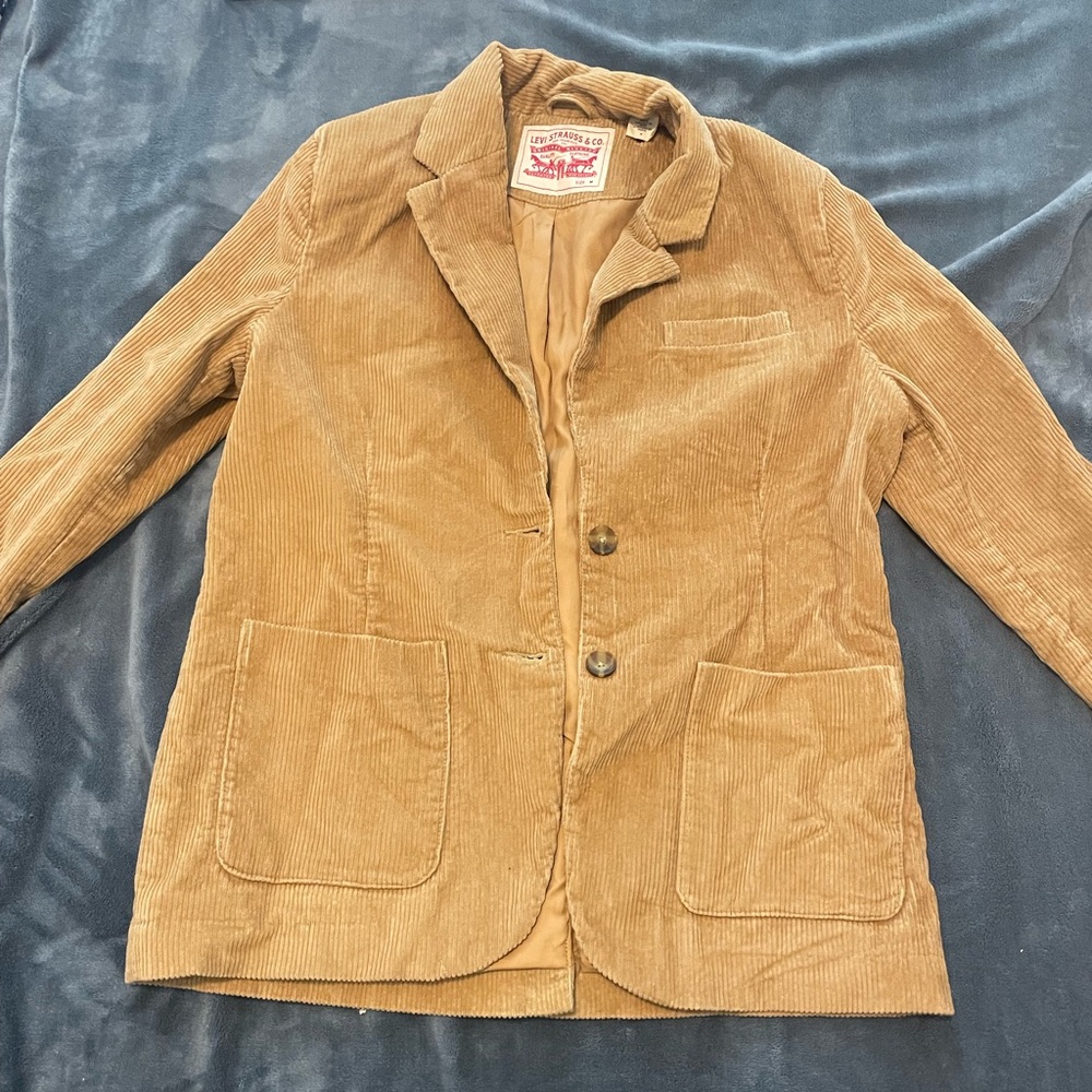 Women's Levis Blazer Coat Beige/Khaki
